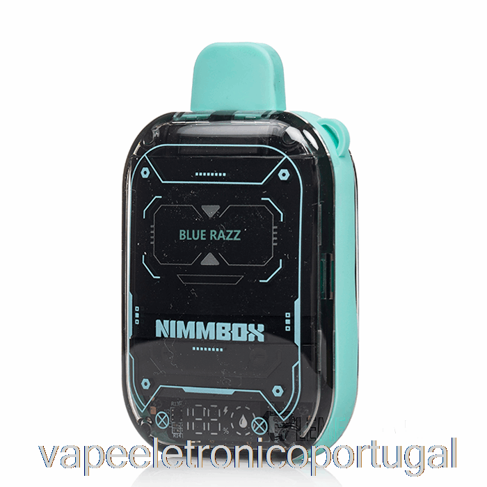 Vape Eletrônico Vapengin Nimmbox 10000 Descartável Azul Razz